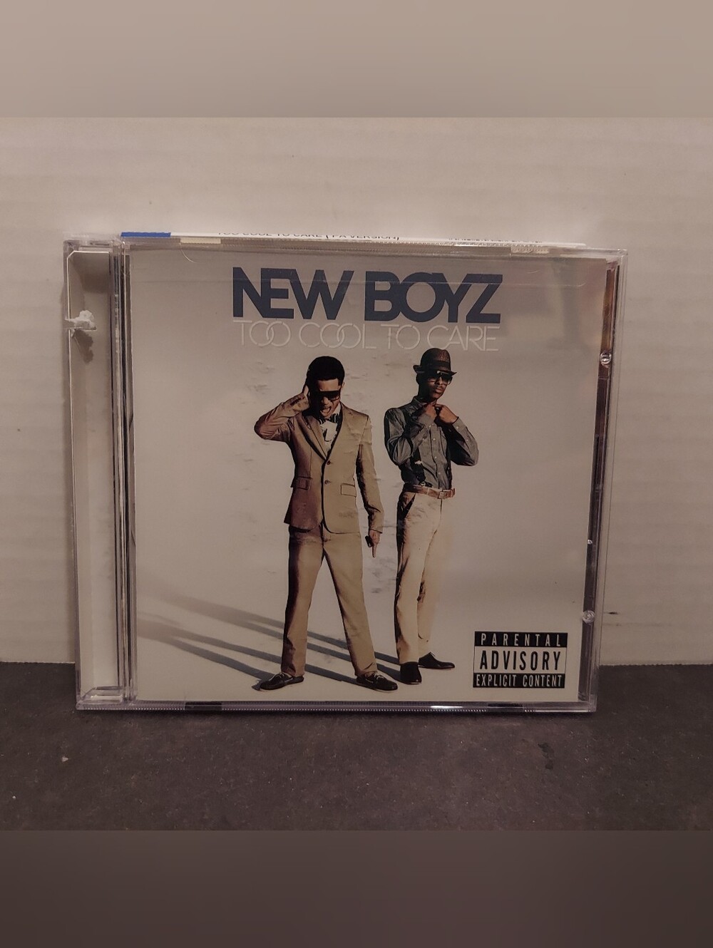 New Boyz Too Cool to Care CD 2011 pa version parental advisory New Boyz cd